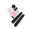 thumbnail image 1 of ZheElen Ensemble de Harnais de Plongée sous-Marine Coussinets Noirs Pièces de Rechange Épaule O Loop Rouge, 1 of 6