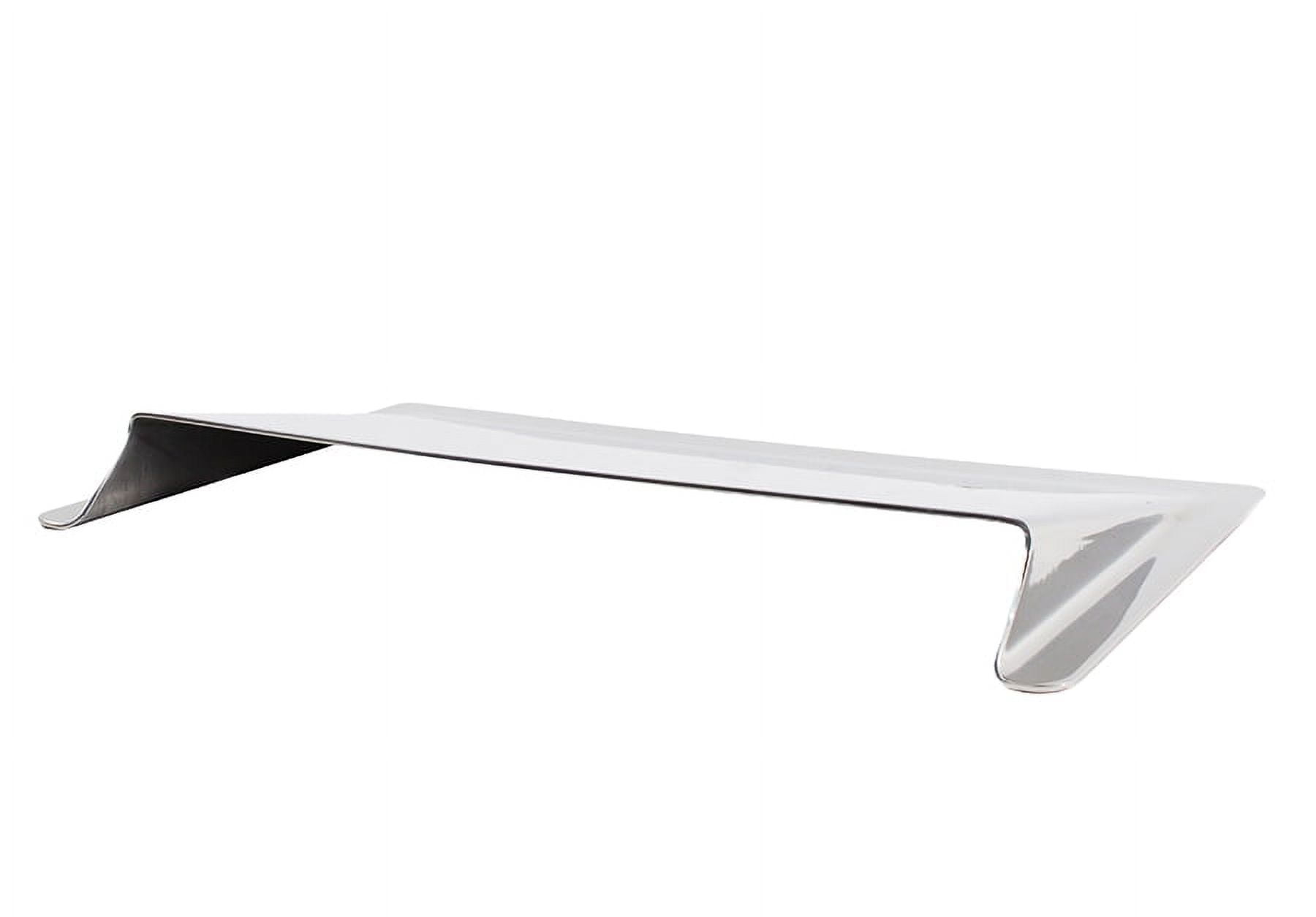 Kentrol 30589 Polished Silver Hood Vent Air Scoop 07-18 Wrangler JK