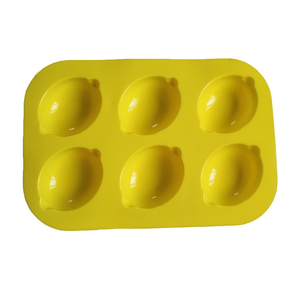 Baking Pans Quick Release Lemon Shaped Cupcake Pans for Pudding