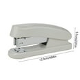 thumbnail image 3 of Tyidzon Stapler 25 Sheet Capacity, Heavy Duty Staplers for Desk, Ergonomic Handheld Style Reduced Effort, Stapler for Home Office Supplies, White, 3 of 7