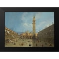 thumbnail image 2 of Canaletto 18x14 Black Modern Framed Museum Art Print Titled - Piazza San Marco, 2 of 5