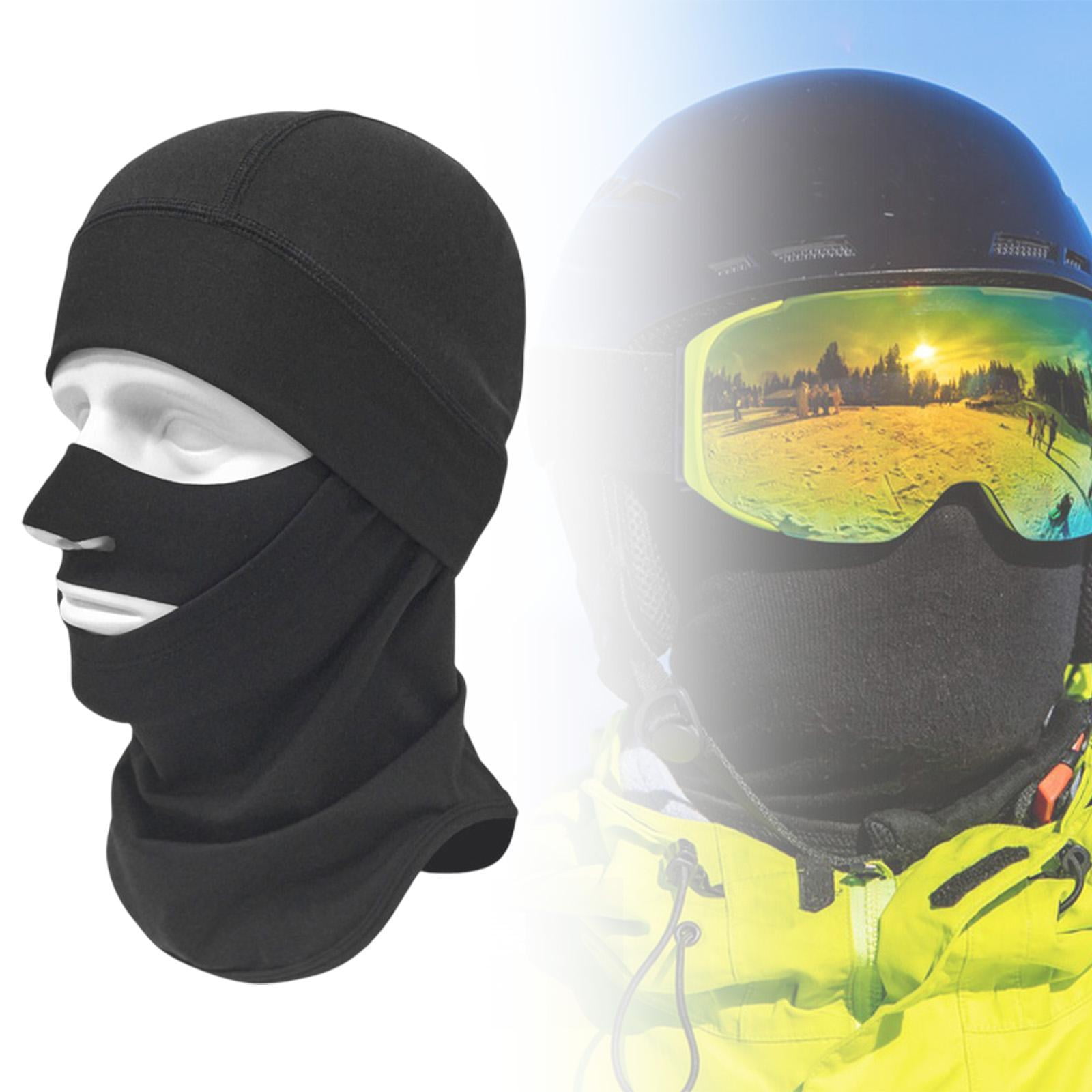 Baoblaze Men Women Winter Ski Balaclava for Ski Outdoor Sports Bike Black