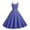 Dark Blue, variant on 50s Retro Spaghetti Strap Dresses for Women Vintage Sleeveless Polka Dot Printed Cocktail Party Dress Loose Comfortable Stylish Birthday Dresses 2026 Spring Summer Clothing Yellow XL