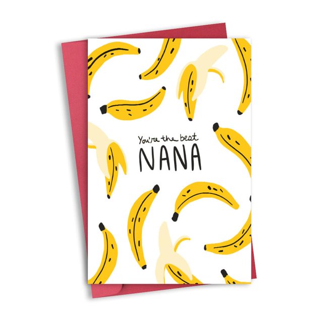 Tarjeta de felicitación Gigi Nana para el día de la madre, cumpleaños, para abuela