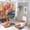 style-714, variant on 4Pcs Shower Curtain Set with Rugs Bath Mat U-Shaped Floor Mat Toilet Lid Oval Rug Mason Jar Sunflower Waterproof Shower Curtain Spring Summer Sunflower for Bathtub Decor