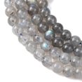 thumbnail image 5 of Natural Labradorite Round Bead Strands Grade AA 6mm Hole: 1mm about 66pcs/strand 15.5 inch, 5 of 7