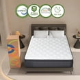 thumbnail image 3 of 10 inch Mattress King Memory Foam Pocket Spring Hybrid Mattress in a Box Medium Firm, 3 of 6