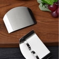thumbnail image 3 of Jusqu'à 65 % de Réduction sur les Gadgets de Cuisine Garde-Doigts pour Couper Acier Inoxydable Garde-Couteau Tranchage Couper Organisateurs de Cuisine et Rangement, 3 of 9