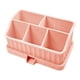 thumbnail image 2 of Portacepillos de dientes, portacepillos de dientes eléctrico y portapasta de dientes, organizador de almacenamiento Rosa, 2 of 9