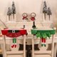 thumbnail image 2 of Juegos de sillas navideñas de 3 uds., nuevos juegos de sillas con marco de Papá Noel, juegos de sillas de elfos navideños, faldas para niñas, juegos de sillas, 2 of 5