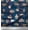Oxford Blue, variant on Soimoi Blue Cotton Voile Fabric Fruits & Cupcake Food Print Fabric by Yard 42 Inch Wide