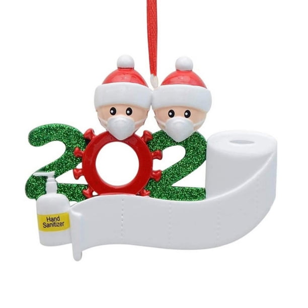 Christmas Tree Ornaments 1 7 Family Members Diy Family Name Christmas Decorations Xmas Gifts 2020 Quarantine Survivor Family Customized With Diy Pen Walmart Com Walmart Com