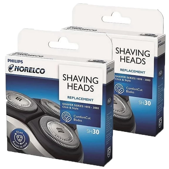 SH30 Replacement Head- Compatible with Philips 3000 Series, 6 PACK