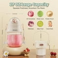 thumbnail image 6 of PRASKY 2-in-1 Portable Blender, BPA Free 27oz for Juicer, Smoothies and Shakes (White), 6 of 9