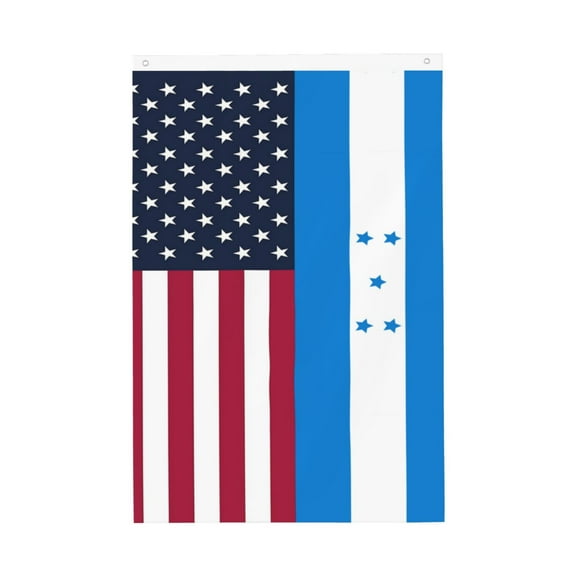 House Flag America Honduran Flag Garden Flag Decorative House Yard Double Sided Flag For Decoration (2x3ft)