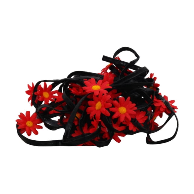 Vendas para piernas, accesorios para disfraces de festivales, accesorios para trajes, vendas para brazos, decoración para fiestas. Negro