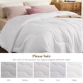 thumbnail image 4 of Twin Size Comforters Duvet Insert, Soft Down Alternative with Corner Tabs, Quilted Comforters for All Seasons, Machine Washable, Twin 88 x 68 inches, 4 of 8