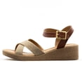 thumbnail image 2 of Sandalias para Mujer Zmexico 1351 beige 23, 2 of 4