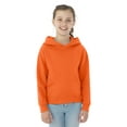 thumbnail image 1 of Jerzees Youth NuBlend Pull Over Hooded Sweatshirt, L, Safety Orange, 1 of 1