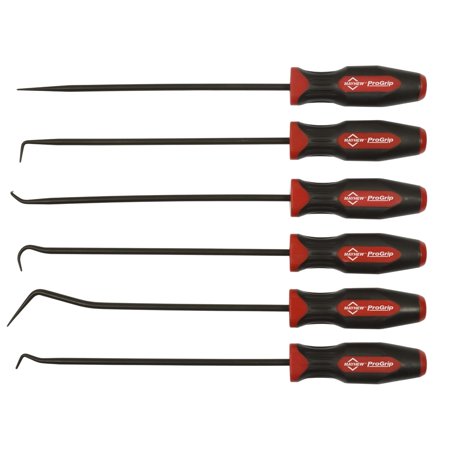 UPC: 0045256130958 | Mayhew 13095 ProGrip Long Pick Set  Black Oxide  6-Piece