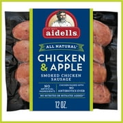 Aidells Chicken & Apple Smoked Chicken Sausage Links, 12 oz, 4 Ct
