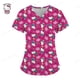 thumbnail image 1 of Ropa de mujer, camiseta de verano, camisetas de Hello Kitty, camiseta con cuello en V, camisetas con bolsillos, uniforme de enfermera, camisetas de Hospital, camisetas para mujer 2023, 1 of 5