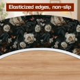 thumbnail image 3 of Vintage Garden Round Tablecloth – Fitted Circle Table Cover with Elastic Edge, Waterproof & Washable Polyester Table Cloth for 36" to 44" Indoor/Outdoor Tables, 3 of 6