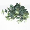 thumbnail image 2 of 10 ramos de hojas de eucalipto artificiales, plantas de eucalipto artificiales, ramos de hojas de eucalipto artificiales de dólar de plata para fiestas, bodas, decoración del hogar JM, 2 of 5