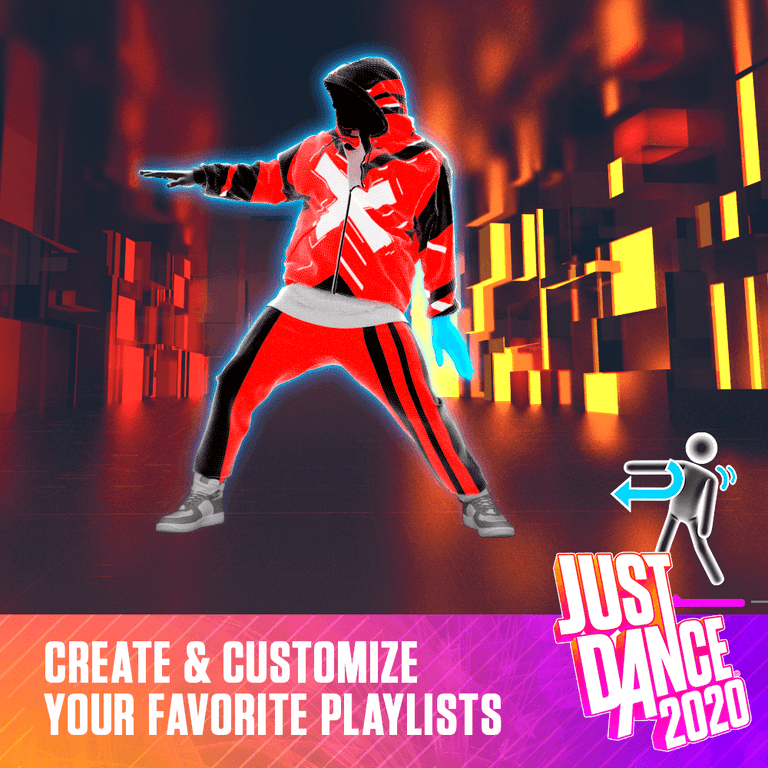Ubisoft, Just Dance 2020, DVD-ROM, Family Dance Game with 40 Hits