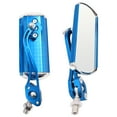 thumbnail image 2 of Tignapoo Rétroviseurs de Guidon de Vélo en Alliage d'Aluminium - Réflecteurs de Sécurité Réglables pour Vélos, Ensemble de Deux, Disponible en Bleu, Idéal pour les Cyclistes avec Guidons de 22,2 mm, 2 of 6