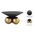 thumbnail image 4 of Maklaine Modern / Contemporary Cement Textured Top Coffee Table, 4 of 5