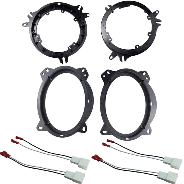 Espaciador de altavoz y adaptador con arnés de cableado para Toyota Lexus