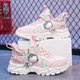 thumbnail image 5 of Zapatos para niños Hello Kitty, zapatillas de deporte transpirables de fondo suave de cuero de nueva moda para niñas, zapatos para correr informales ligeros para estudiantes, 5 of 5