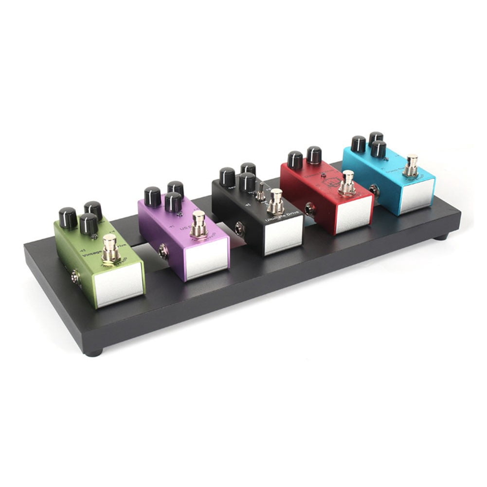 Pedal Board for Guitar for Bass Effects Pedal Small Mini 15 x 5 inche with Carry Bag
