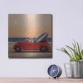 thumbnail image 4 of Luxe Metal Art 'Beach Bound' by Lucia Heffernan, 12"x12", 4 of 9