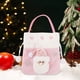 thumbnail image 1 of Bolsa de Regalo de Navidad onlyliua Peluche Rosa Decoración Navideña, 1 of 6