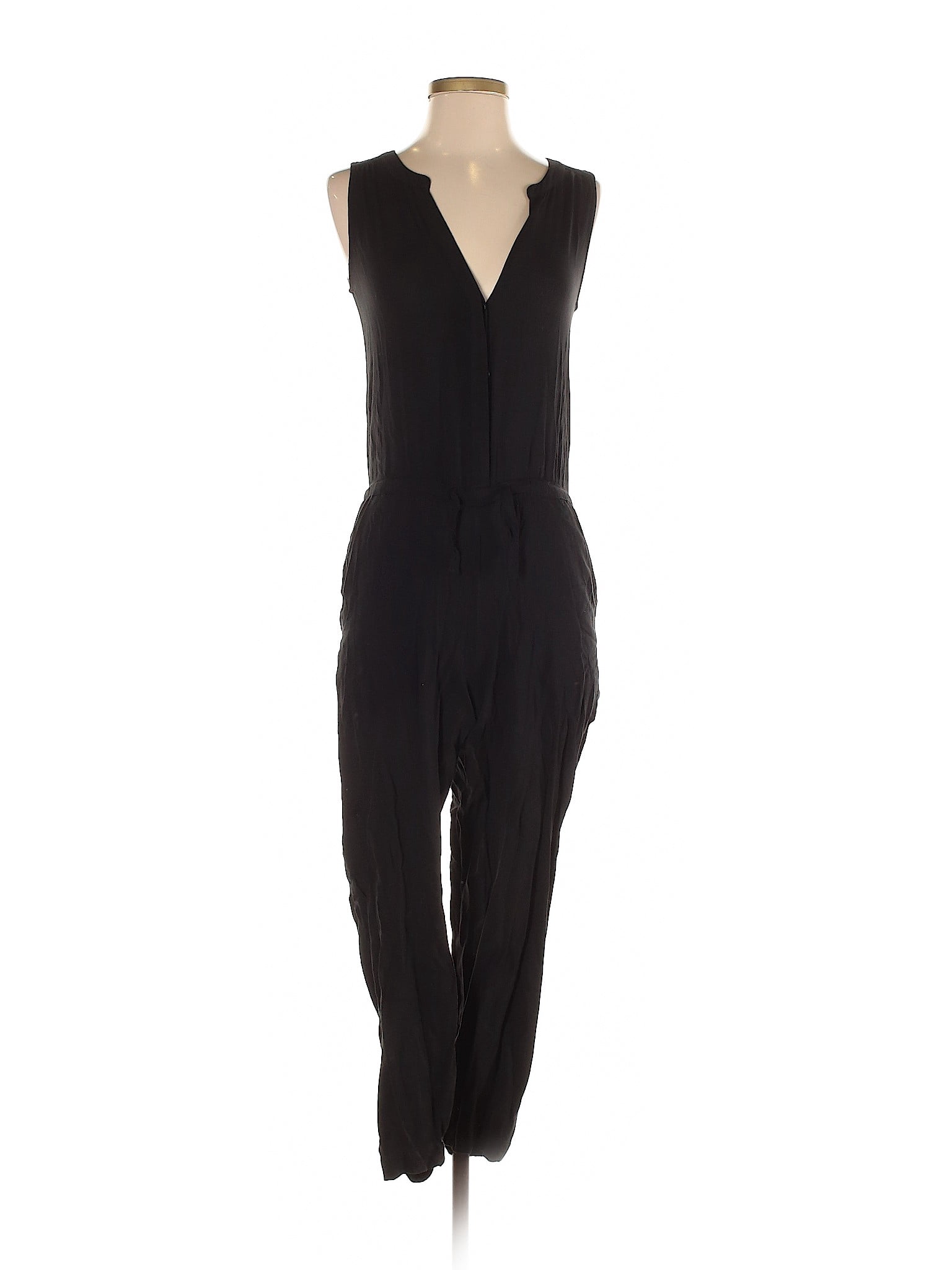 ann taylor black jumpsuit