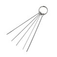 thumbnail image 1 of CAROOTU 1 Set Airbrush Spray Nozzle Cleaning Repairing Tool Kit Needle & Brush Set Cleaner, 1 of 6
