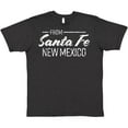 thumbnail image 3 of Inktastic From Santa Fe New Mexico in White Distressed Text T-Shirt, 3 of 5