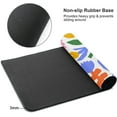 thumbnail image 4 of Colorful Flower Abstract XL Gaming Mousepad 31.5x11.8in Long Extended Desk Mat Non-Slip Rubber Base Ideal for Gaming & Office PC/Laptop, 4 of 6