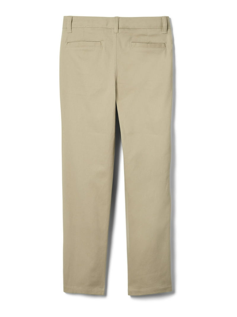 French Toast Girls School Uniform Stretch Twill Straight Leg