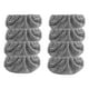 thumbnail image 1 of Yuarrent Almohadilla de microfibra reutilizable para mopas en aerosol, solución de limpieza en seco y húmedo, 8 pack/lote Suministros de limpieza para el hogar Gris 45.3*11.5 cm + 8 Uds., 1 of 6