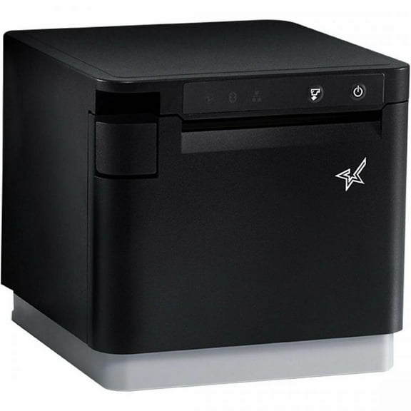 Star Micronics mC-Print3 MCP31CI Hospitality, Retail, POS System, Mobile POS, Kitchen Direct Thermal Printer - Receipt Print - Ethernet - USB - Wireless LAN - With Cutter - Black - 2.83" Print Widt...
