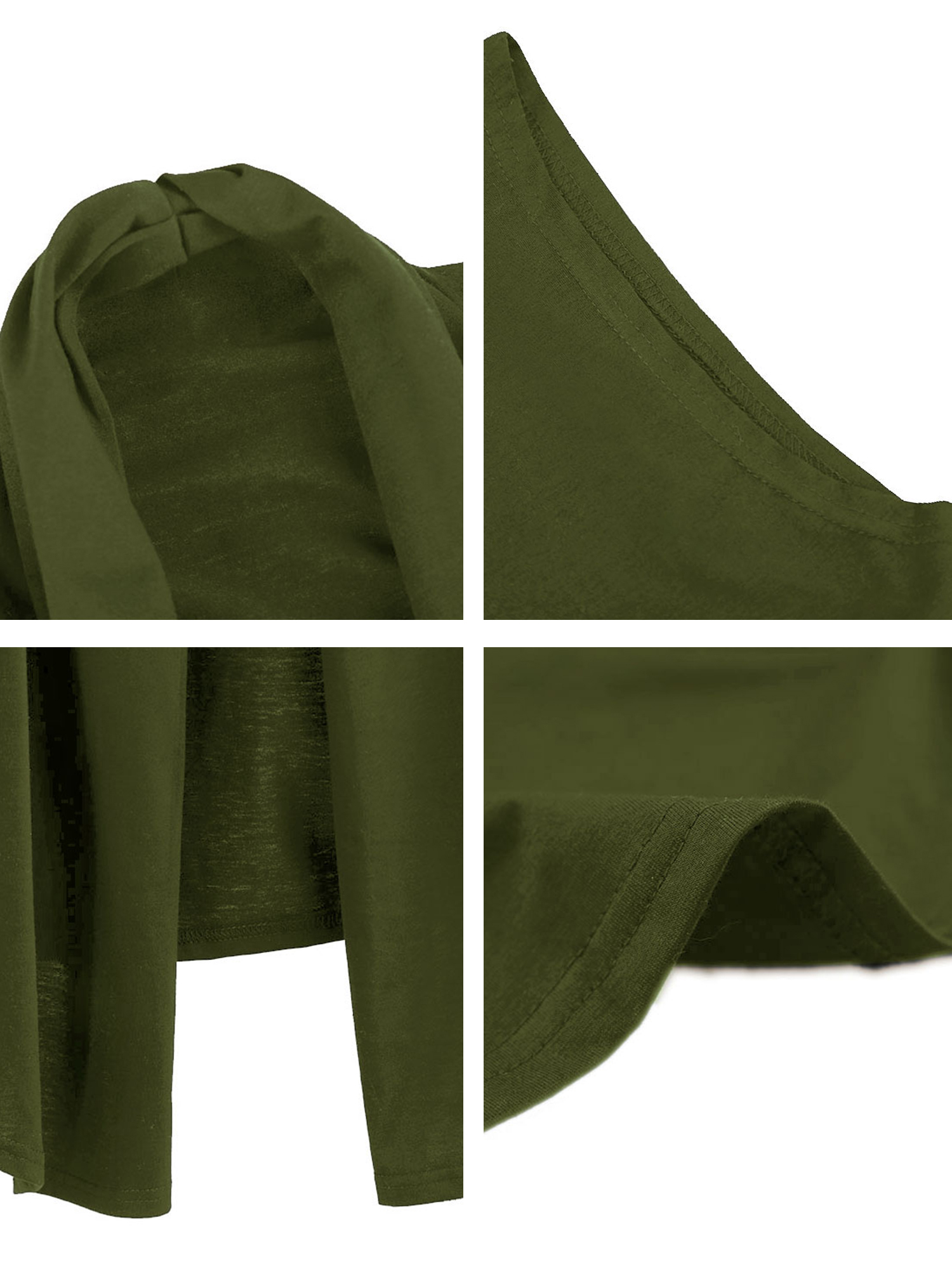 DARING DIVA Men's Sleeveless Open Front Asymmetric Hem Cardigan Vest 42 Green