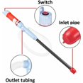 thumbnail image 3 of Red Electric Transfer Siphon Pump Battery Liquid Water Pump Battery Operated Siphon Hose Petrol Gas Fuel Pump Hand Suction, 3 of 5