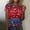 Multicolor, variant on Cavosen Independence Day Shirts Women Petite 4th of July Short Sleeve Round Neck Shirts USA Star Striped Print Shirts Lady XL Red White and Blue Casual Tops Patriotic Tunic Tees Patriotic Blouses