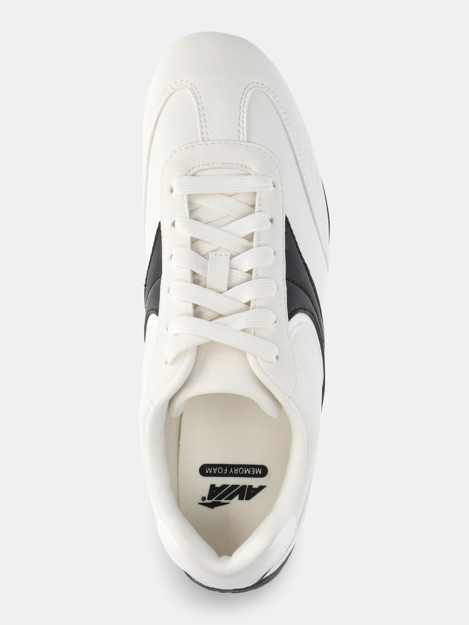 Avia Women's Faux Suede Athletic Lifestyle Sneakers