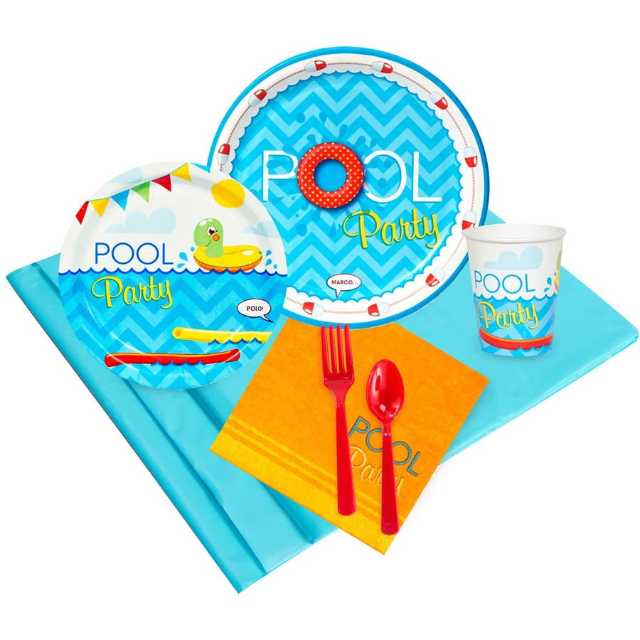 Splashin Pool Party 16Guest Party Pack