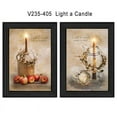 thumbnail image 2 of Light a Candle Collection By RobinLee Vieira Printed Art Wood Multi-Color, 2 of 3