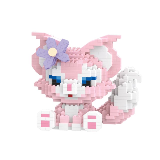 Nano ladrillos Hello Favors Kitty Kuromi Mini conjuntos de bloques de construcción de dibujos animados juguetes para premios regalos de cumpleaños kits de bloques de ladrillos